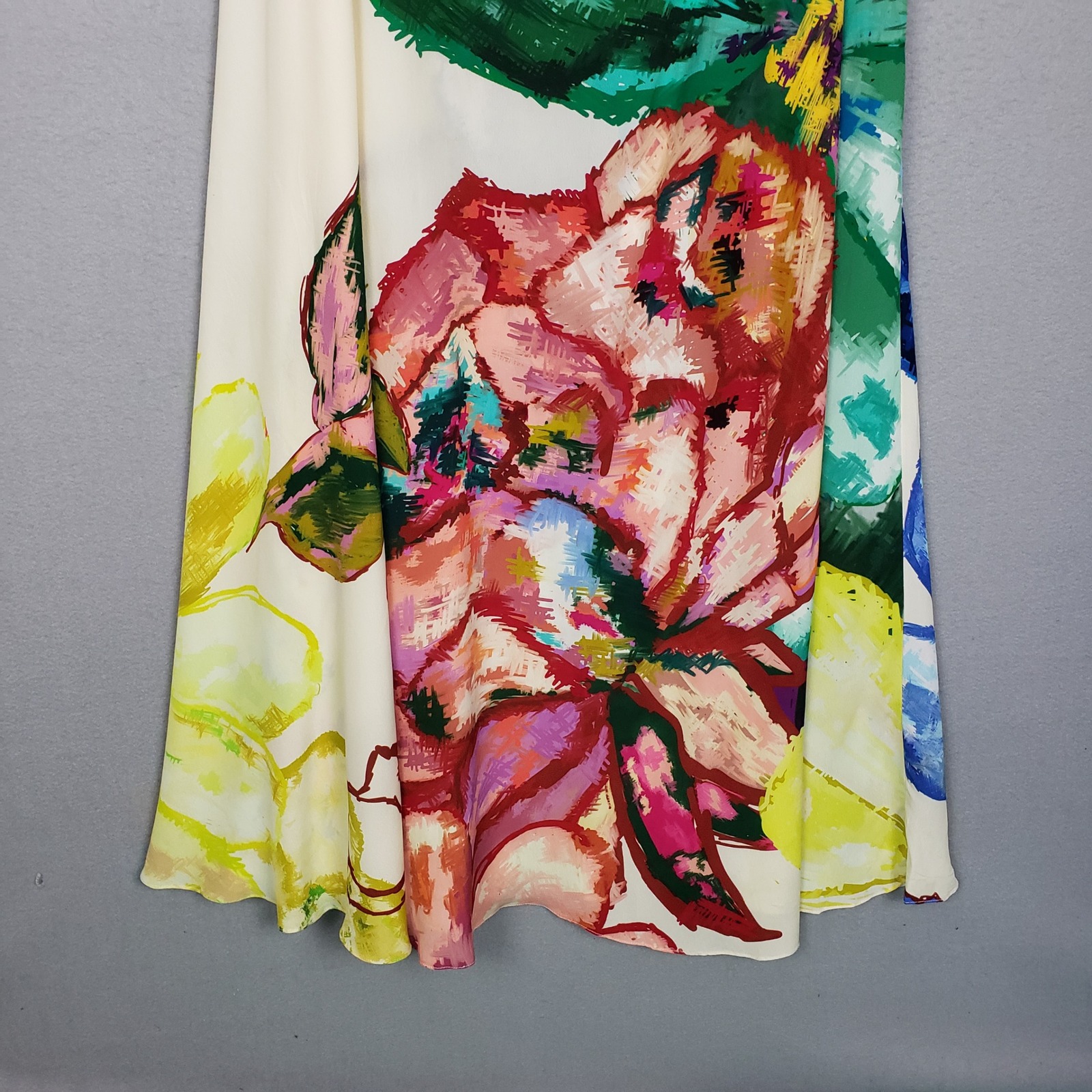 Saaksha & Kinni Zoey One Shoulder Maxi Dress Bold Tropical Floral Beach Resort — image 5 of 8